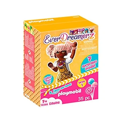Image of Playmobil EverDreamerz 70388 Edwina with Heart Waffle Pendant, For Children Ages 7+