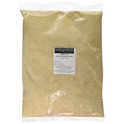 Image of JustIngredients Essentials Garlic Granules, 1 kg Pack of 2