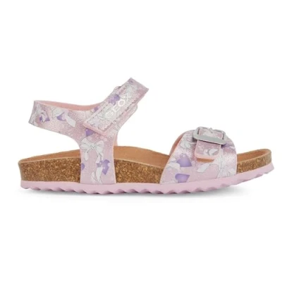 Image of Geox J Adriel Girl C Sandal, Pink Lilac, 7 UK Child