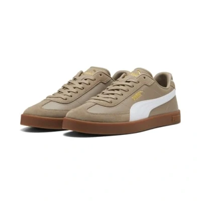 Image of PUMA Unisex Club II ERA Sneaker, ICE Coffee White, 3 UK