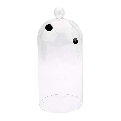 Image of SousVideTools Glass Dome Drinks Cloche with Valve Cocktail Smoker Bell Jar