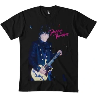 Image of NUO YI JIA Johnny Thunders T Shirt Black L