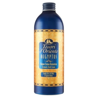 Image of Tesori d&#039;Oriente: &quot;Aegyptus&quot; Bath Cream with Blue Lily of the Nile and Papyrus Milk [ Italian Import ]
