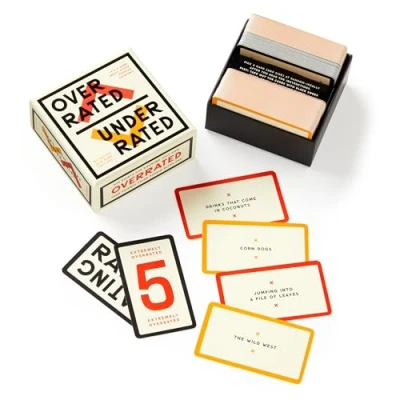 Image of Brass Monkey Overrated/Underrated Social Game