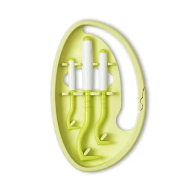 Image of Tick Twister® ClipBox of 3 Removers Allows you to remove ticks from dogs, cats, horses and humans Original Made in France (Green)