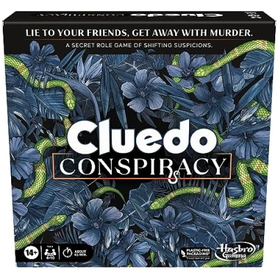 Image of Cluedo Conspiracy Board Game for Adults and Teens, Fun Family Activity 4 10 Players
