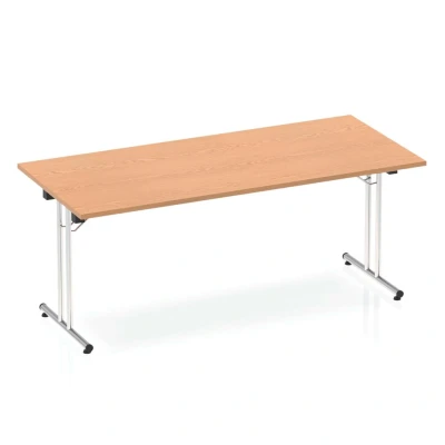 Image of Impulse 1800 Folding Rectangular Table Oak I000798