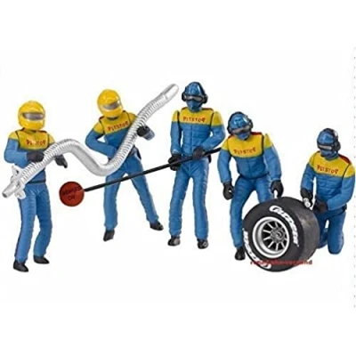 Image of Carrera 20021132 Blue Mechanic Figure Set,Medium