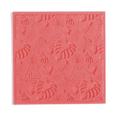 Image of Graine Créative Polymer clay texture sheet Foliage