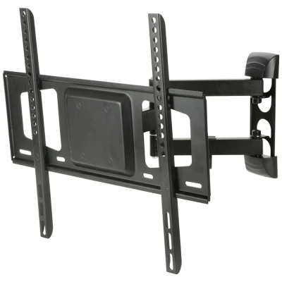 Image of AV Link USC401 Full Motion Double Arm Wall Bracket for TV Upto 26 55 Inch, Black