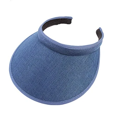 Image of ZAYIUKI Women Men Sun Hat,Visor Hat Summer Sports Cap Unisex Clip On UV Ladies Outdoor Tennis Golf Visor Mesh Baseball