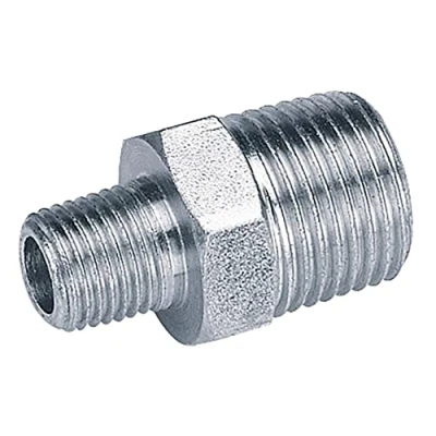 Image of Draper 25869 Male to BSP Taper Reducing Union, 1/2&quot; x 1/4&quot;, Blue, Pack of 3
