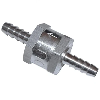 Image of Inline Non Return Valve 6mm Tails Aluminium