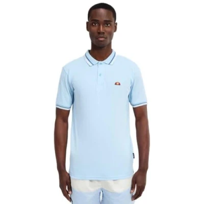 Image of Ellesse Rooks Polo shirt, Men&#039;s, Size: XL, Light blue