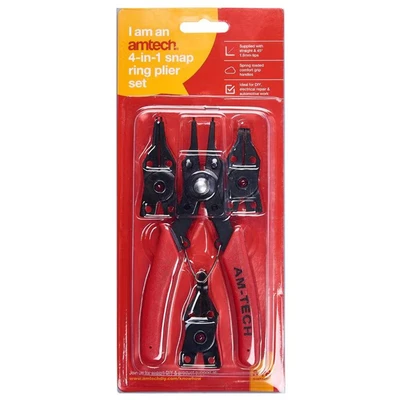 Image of 4 IN 1 INTERCHANGEABLE CIRCLIP PLIERS