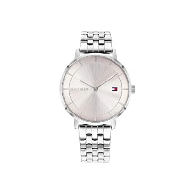 Image of Tommy Hilfiger Analogue Quartz Watch for Women with Silver Stainless Steel Bracelet 1782283