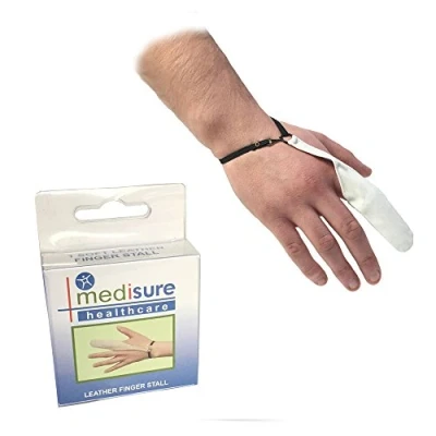 Image of Finger STALL Soft Leather Protector [Large]