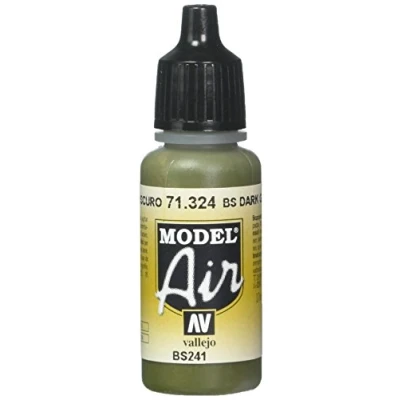 Image of AV Vallejo Model Air 17ml BS Dark Green