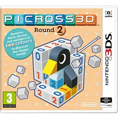 Image of 3DS Picross 3D Round 2 (Nintendo 3DS)