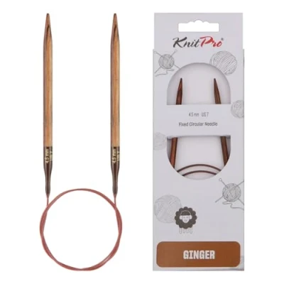 Image of KnitPro Ginger Circular Needle 120cm 4.50mm 3pcs
