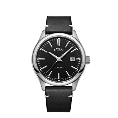 Image of Rotary Mens Analogue Classic Quartz Watch with Leather Strap GS05092/04