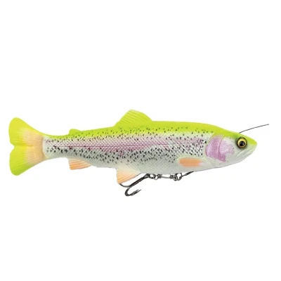Image of Savage Gear 4D Line Thru Pulsetail Trout 20cm, 102gr, Lemon Swimbait