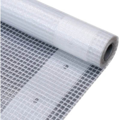 Image of vidaXL Leno Tarpaulins 2 pcs 260 g/m² 4x10 m White