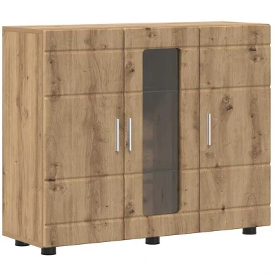 Image of vidaXL Sideboard Artisan oak 55.5 x 29 100 cm Engineered wood