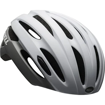 Image of Bell Avenue LED Road Helmet 2022: Matte/Gloss White/Grey Universal S/M 50 57cm