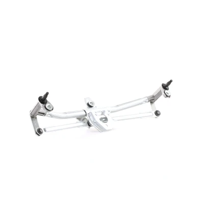 Image of 1J1955603, 1J1955603A, 1J1955603B Wiper Linkage FEBI BILSTEIN 30734 for left hand drive vehicles without electric motor VOLKSWAGEN: Golf 4