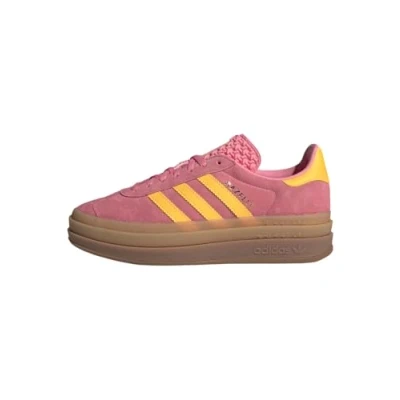 Image of adidas Originals Gazelle BOLD Trainers bliss pink spark pink, Women&#039;s, Size: 4, Leather
