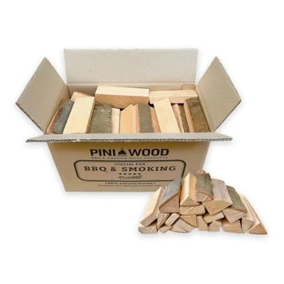 Image of PINI Beech Mini Firewood 15 cm, 10 kg, Dried for Portable Pizza Ovens, Grills, Smokers, Forestry