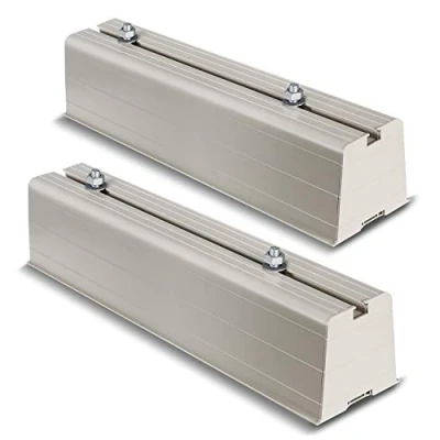 Image of Maclean MC 863 Bracket Base for Air Conditioner Floor Console Installation Load Up to 100kg Arm Length 450mm PVC 2 Pcs Set