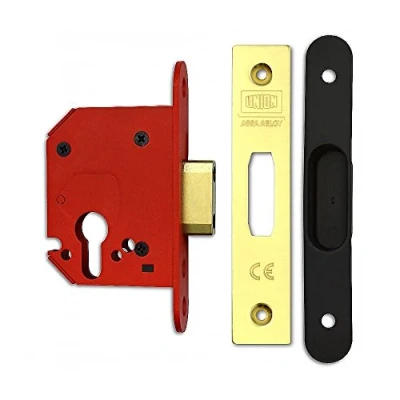 Image of UNION UNNJL21EPB25 Mortice Deadlocks Euro Cylinder
