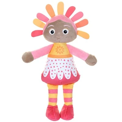 Image of In the Night Garden Cuddly Soft Toy CBeebies Upsy Daisy Softie 30cm for Babies Toddlers 0 3 Suitable from Birth Colourful Comforting
