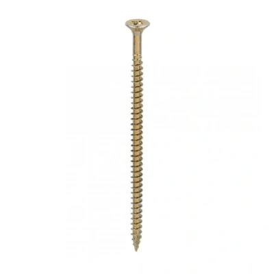 Image of TIMCO Classic Multi Purpose Screws PZ Double Countersunk 4.0 x 80 Gold Box of 200