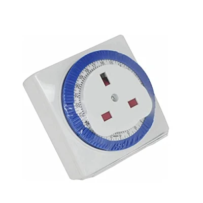 Image of 24 Hour Segment Timer Switch Programmable On Off Function UK Mains Plug