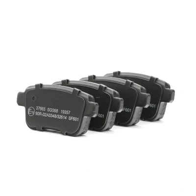 Image of 4154210400, 4154210410, A4154210410 Brake pad set A.B.S. 37665 without integrated wear sensor RENAULT: Kangoo II Express, / Grand