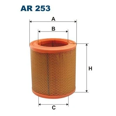 Image of PC1013 Air Filter FILTRON AR 253 153mm 138mm Insert WARTBURG: Knight / 353 Saloon