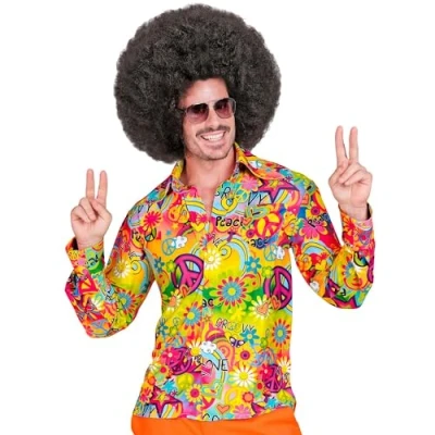 Image of Widmann 10567 60s shirt, Multicoloured, S M