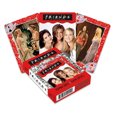 Image of AQUARIUS Friends (TV Series) Girls Pack Of Playing Cards. Licensed product (nm)