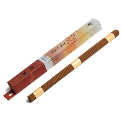 Image of Shoyeido Daily Incense Sticks from Japan Made of Natural Fabrics, Low Smoke, &amp; Tradition (Kinkaku (Golden Pavilion Pack 35)
