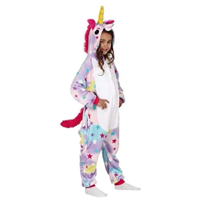 Image of Guirca 83720 Costume 10 12 Years Unicorn Plush Girls Various