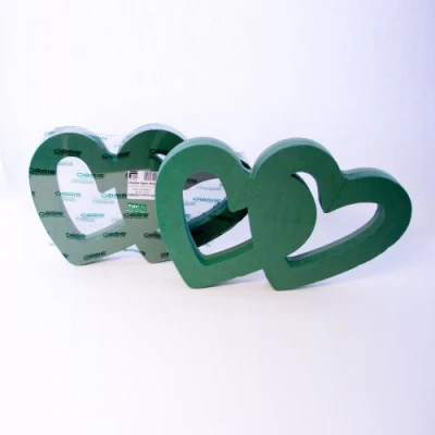 Image of Oasis Floral Foam Double Open Heart Frame