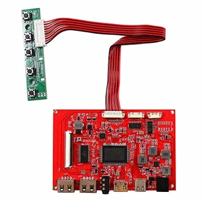 Image of VSDISPLAY mini HDMI Type C 2USB LCD Controller Board for 800x480 6.5inch AT065TN14 7&quot; AT070TN90 AT070TN92 EJ070NA 03A 8&quot; AT080TN64 9&quot; AT090TN10 AT090TN12 TTL Screen