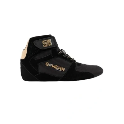 Image of GORILLA WEAR Gwear Pro High Tops Black/Gold