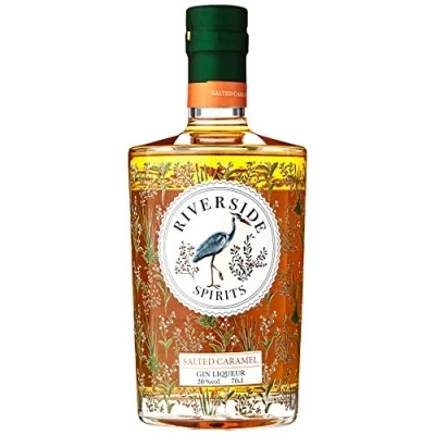Image of Riverside Spirits Salted Caramel Gin Liqueur, 70 cl