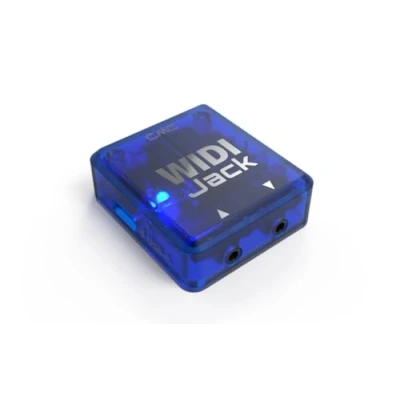 Image of CME WIDI Jack Bluetooth MIDI Interface for TRS/DIN devices Power by Out or usb c Ultra low 3ms latency wireless Synthesizer EWI Keytar Pedalboard Digital Piano