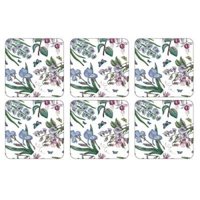 Image of Pimpernel Botanic Garden Chintz Coasters, Set of 6