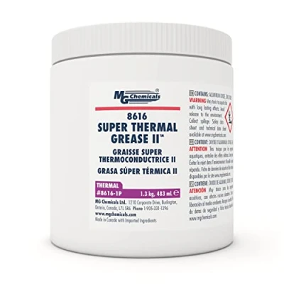Image of MG Chemicals 8616 1P Super Thermal Grease II, 1.3 kg Tub